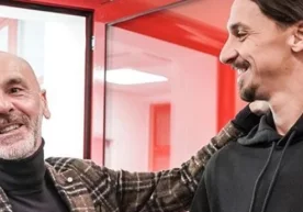 «Milan» klubi bosh murabbiyi Stefano Pioli hujumchi Zlatan