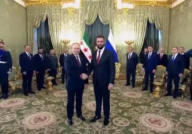 Москвада Россия президенти Владимир Путин ва Сурия