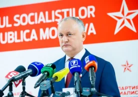 Фото: EPA Молдовада мамлакат собиқ президенти ва