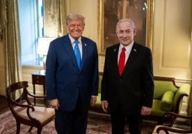 АҚШ президенти Дональд Трамп Исроил бош вазири Биньямин