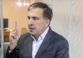 Mixail Saakashvili ochlikning 49-kunida hushidan ketdi фото