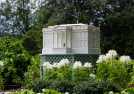 Oq uyning rasmiy surati, Andrea Xenks AQSH birinchi xonimi