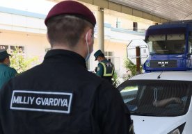 Ўзбекистон Миллий гвардияси ходимларининг хизматни ўташ