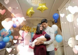 Актёрлар Йигитали Мамажонов ва Муқаддас Саъдуллаева ўғил