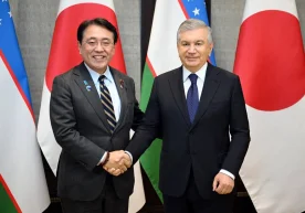 Ўзбекистон президенти Шавкат Мирзиёев Токиога расмий