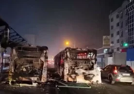 U.S. President Donald Trump said that violence against