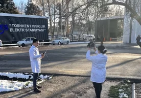 Фото: Экология вазирлиги Тошкент шаҳри ҳавосини тутун