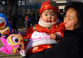 In China, the birth rate fell to a record low in 2025.