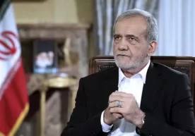 Эрон президенти Масъуд Пезешкиён мамлакат сиёсатида ядро