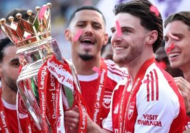 Arsenal midfielder Declan Rice discussed his experience in