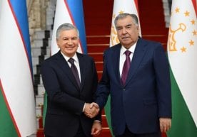 Душанбе шаҳрида Ўзбекистон Президенти Шавкат Мирзиёев ва