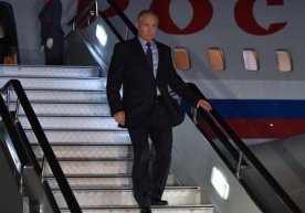 Владимир Путин Тошкент халқаро аэропортига етиб келди фото
