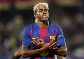 Barcelona'nın kanat oyuncusu Lamin Yamal, takımın