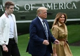 Трампнинг 14 ёшли ўғли ҳам коронавирус юқтиргани маълум бўлди фото
