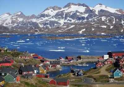 Grenlandiyada 70 yil ichida birinchi marta yomg‘ir yog‘di фото
