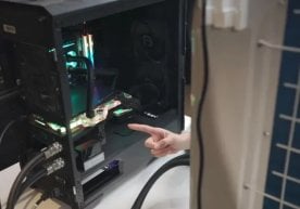 Enthusiast cools Intel Core i9-14900K and RTX 5090 using an air conditioner фото