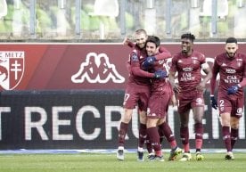 Франция чемпионатининг 24-тури «Метс» учун яна омадсиз