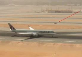 Доха аэропортида «Spark SRT 01E» пойга машинаси «Qatar