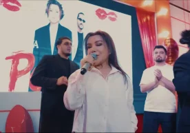 Ўзбекистон халқ артисти Юлдуз Усмонова хонанда Малик билан