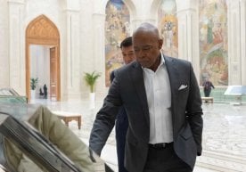 Нью-Йорк шаҳри мэри Эрик Адамс делегация бошлиғи сифатида