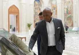 Нью-Йорк шаҳри мэри Эрик Адамс делегация бошлиғи сифатида
