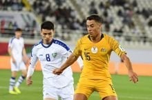 O‘zbekiston terma jamoasi yarim himoyachisi Ikrom Aliboyev