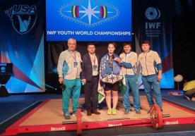 Ogʻir atletika. Tursunoy Jabborova JCHda oltin medalni qoʻlga kiritdi фото