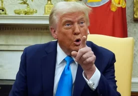 Photo: Sky News US President Donald Trump has refused to