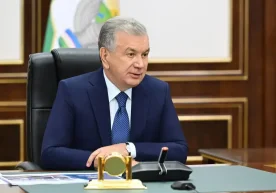 Ўзбекистон Республикаси Президенти Шавкат Мирзиёев Эрон