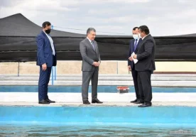 Фото: Президент матбуот хизмати Шавкат Мирзиёев Учқўрғон