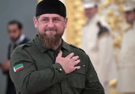 Foto: Sputnik. Checheniston rahbari Ramzan Qodirov va