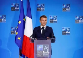 Фото: lemde.fr Франция президенти Эммануэл Макрон турли