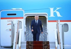 Shavkat Mirziyoyev Moskvaga yetib bordi фото