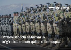 The Uzbek parliament has taken a significant step by