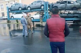 Samarqand viloyatida gazda harakatlanuvchi Spark