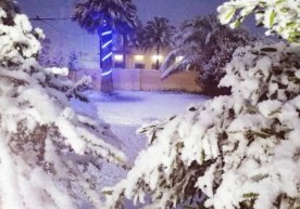 Iroqda 12 yil deganda qor yog‘di (video) фото