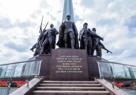 Тошкент шаҳрида жойлашган “Ғалаба боғи” ҳудудида 9 май —