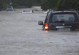 Yevropada kuchli suv toshqinlari kuzatilmoqda фото