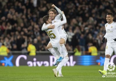 "Real" Madridda navbatdagi g‘alabasini tantana qildi (video) фото