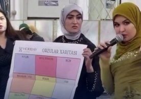 Актриса Феруза Норматова ва психолог ўртасида юзага келган