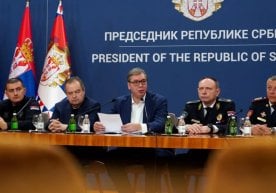 Сербия Президенти Александр Вучич мамлакатдаги оммавий
