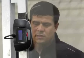 Азамат Турданов. Фото: Видеодан кадр Нукус воқеаларида