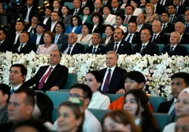 Ўзбекистон Президенти Шавкат Мирзиёев ва Тожикистон