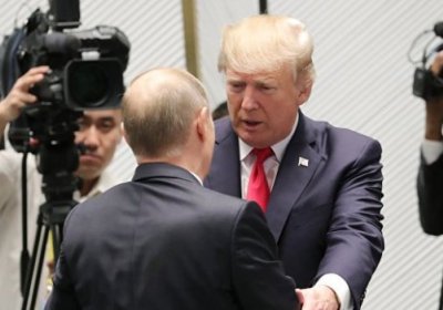 Tramp Putinning yordamiga umid bildirmoqda фото