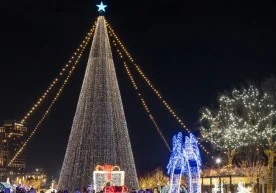 Ўзбекистон пойтахти — Тошкентда ўрнатилган бош янги йил