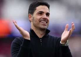 Arsenal bosh murabbiyi Mikel Arteta jamoasi Angliya