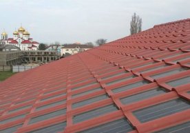 Россиянинг «Инноватикс» компанияси қуёш панелли черепица