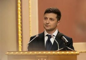 Ukraina prezidenti Vladimir Zelenskiy Kiyev Qrimni