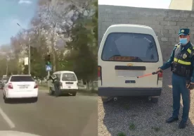 Ижтимоий тармоқда «ГАИ ходими шахсий автомобилида