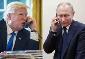 AQSH prezidenti Donald Tramp Rossiya prezidenti Vladimir